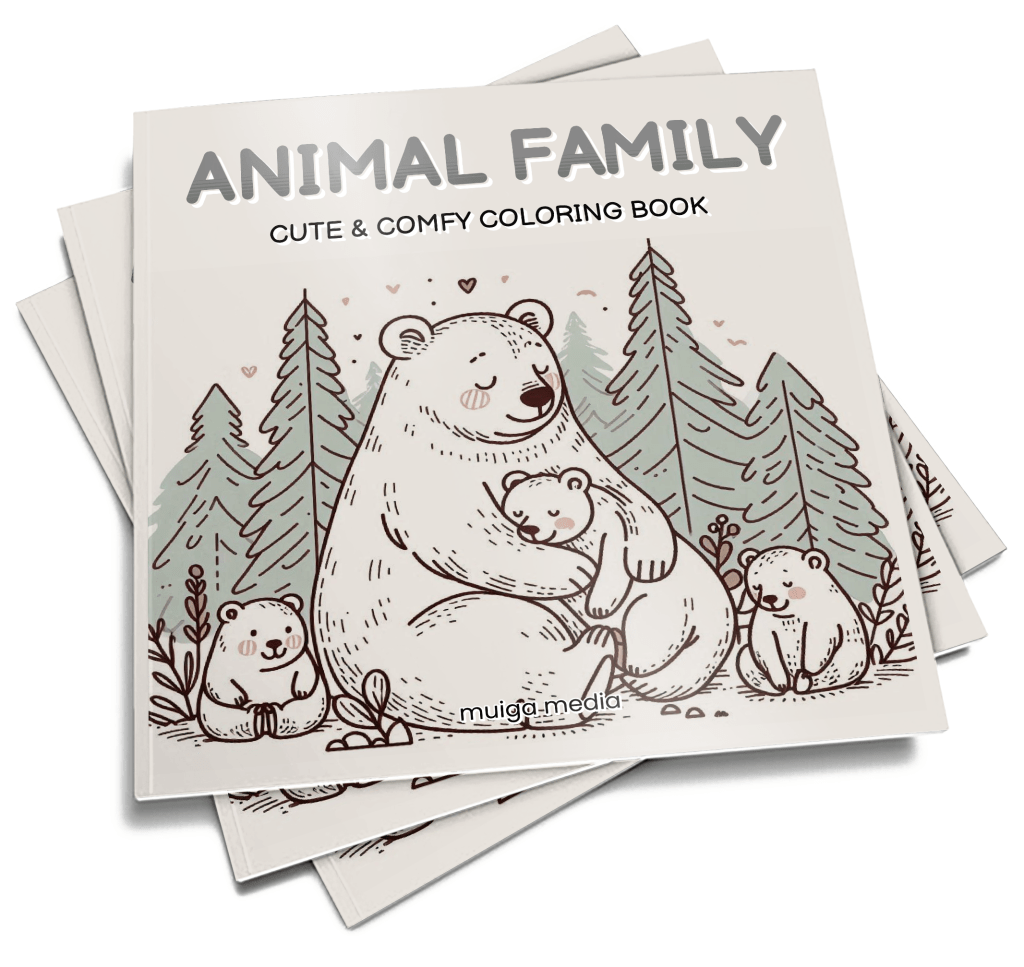 Animal Family Coloring&nbsp;Book