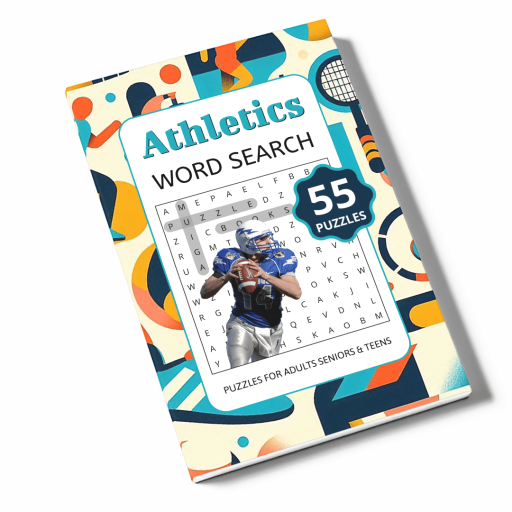 Athletics Word Search Puzzle&nbsp;Book