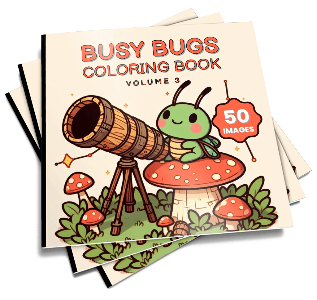 Busy Bugs Coloring Book Volume&nbsp;3