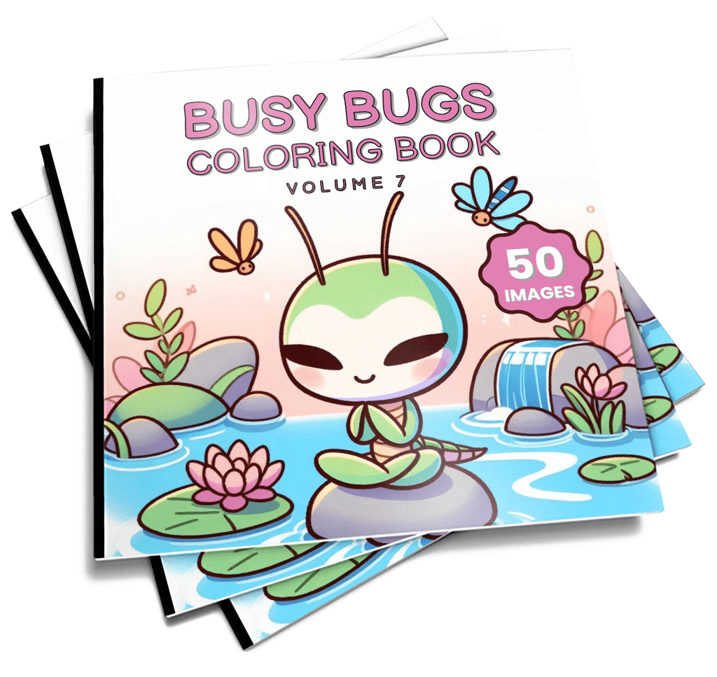 Busy Bugs Coloring Book Volume&nbsp;7