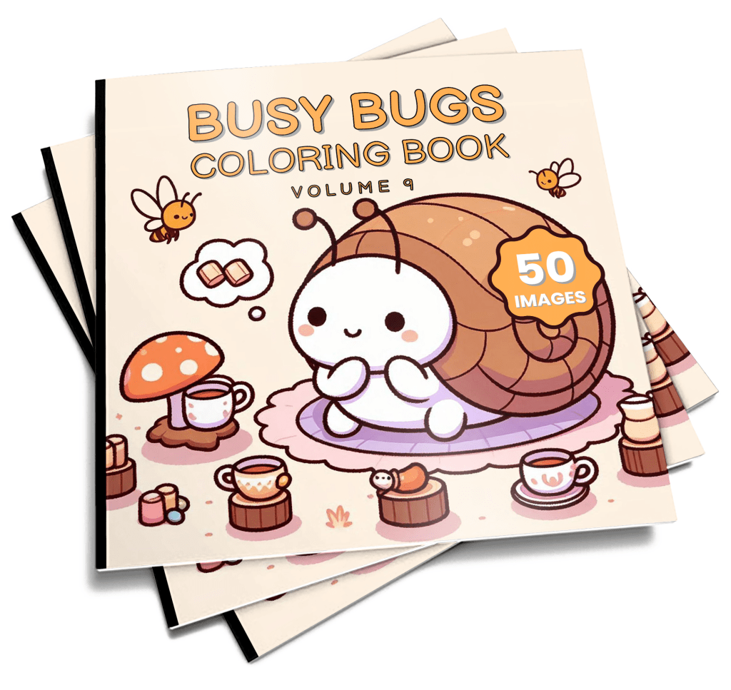 Busy Bugs Coloring Book Volume&nbsp;9