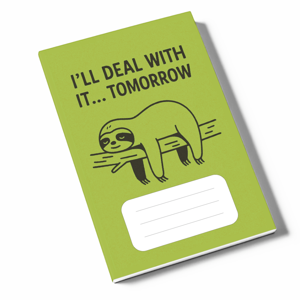 I’ll Deal With It Tomorrow&nbsp;Notebook
