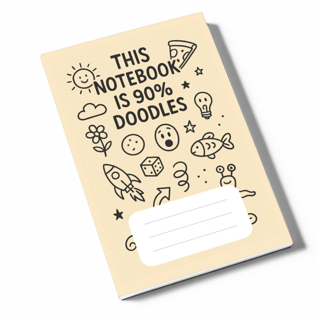This Notebook is 90% Doodles&nbsp;Notebook