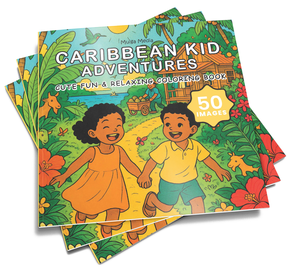 Caribbean Kid Adventures Coloring&nbsp;Book
