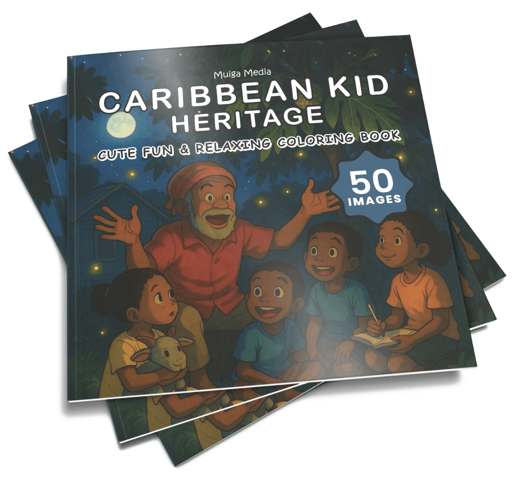Caribbean Kid Heritage Coloring&nbsp;Book